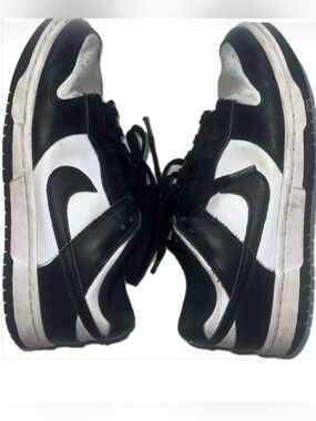 Nike Dunk Low on Black and White Size 7